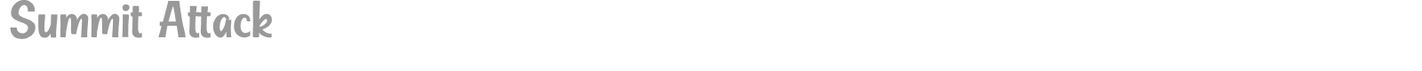 Summit Attack font preview